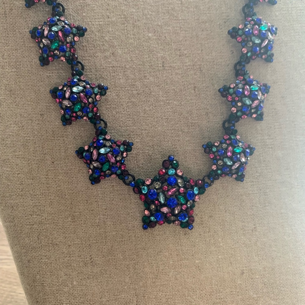 Kate Spade Multi Colored Bright Star Necklace